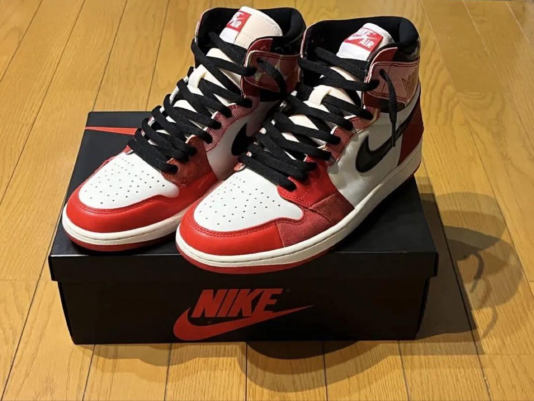 シューズ(男性用) Spider-Man x Nike Air Jordan 1 ◇人気商品◇SPIDER MAN X NIKE AIR JORDAN 1 HI◇関税込