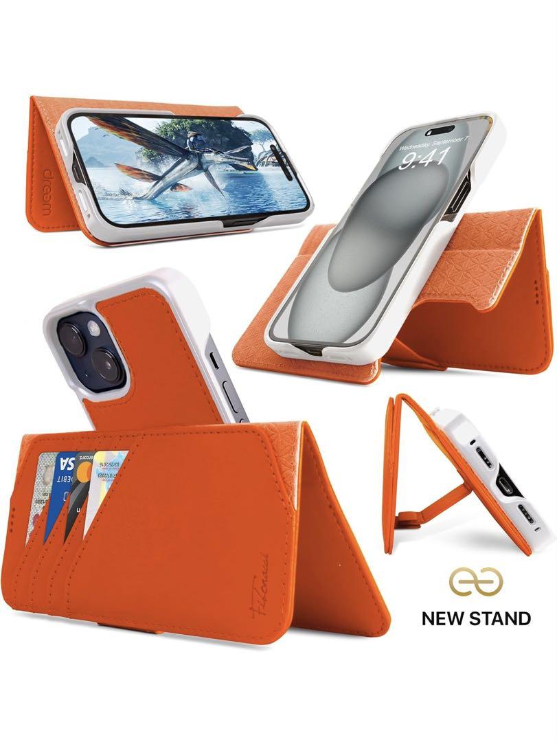 iPhone15promax ケース　カバー　手帳　マグフェイス対応