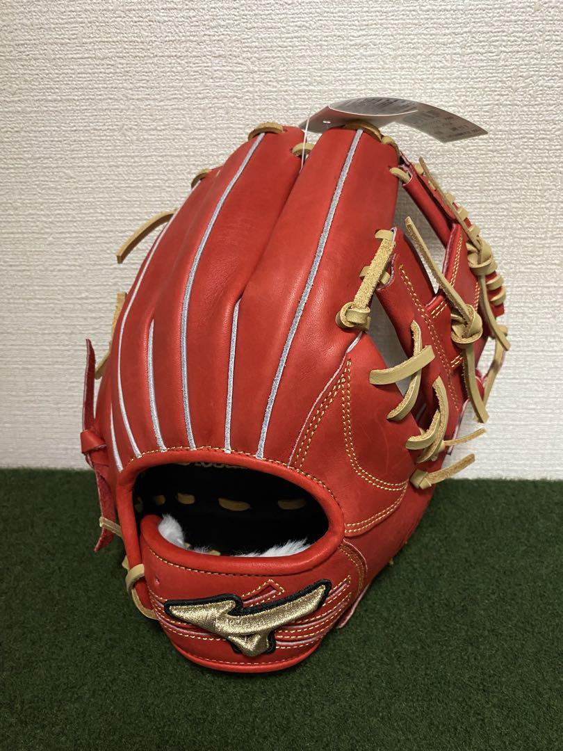 最新 ミズノ グローバルエリート プロフェッショナルセレクション軟式長岡型／10
