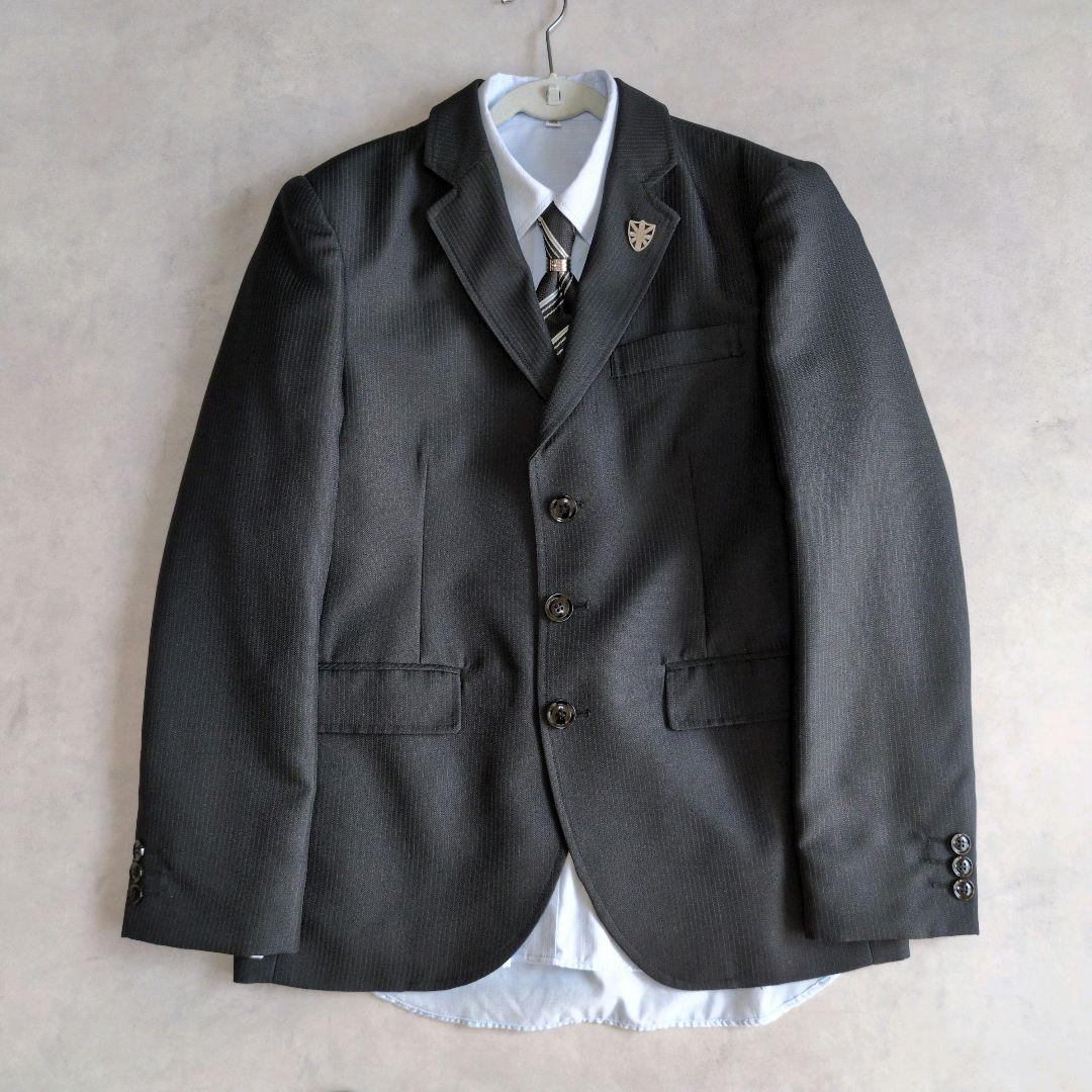 完品✨男子フォーマルスーツ　卒服　卒業式　式典　お洒落 160 完品✨男子フォーマルスーツ 卒服 式典 オシャレ 160cm一