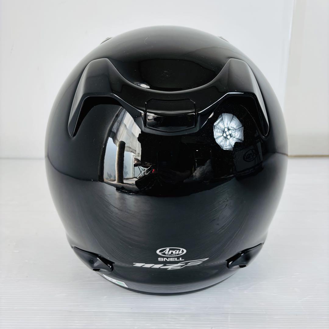 美品 Arai MZ-F XO 63-64cm グラスブラック ヘルメット