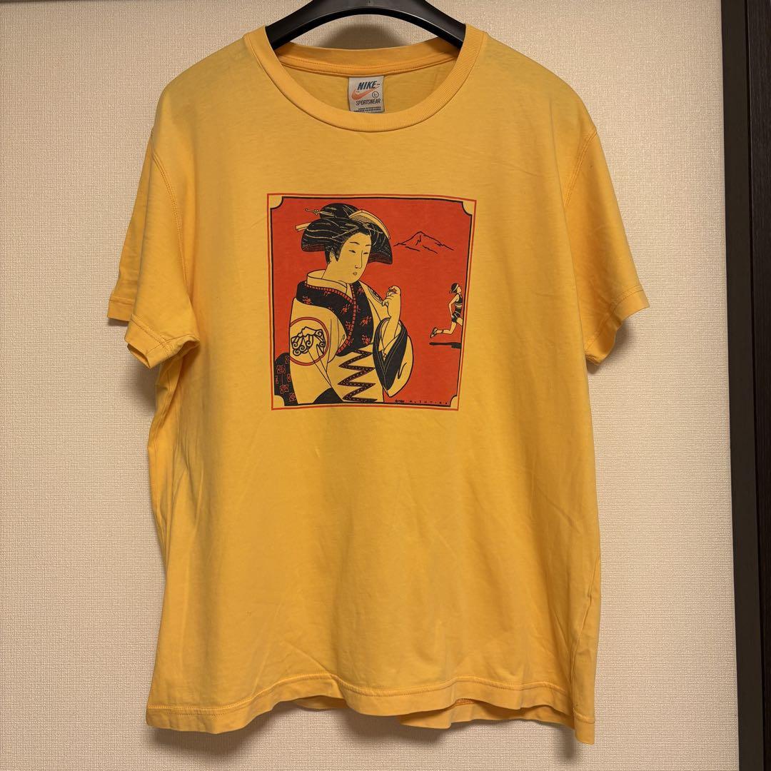 Nike 浮世絵 芸者 Tシャツ 復刻 Lサイズ 美品 - メルカリ