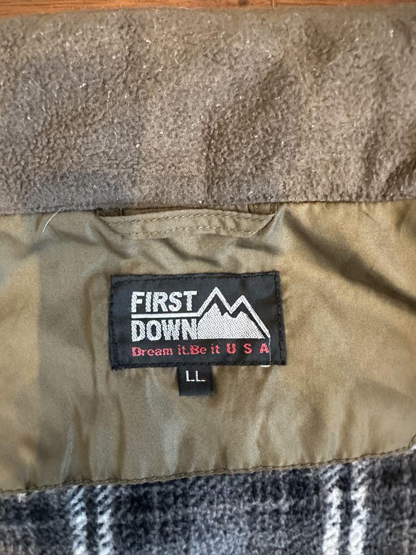 【FIRST DOWN】ナイロンベストarchive tech Y2K