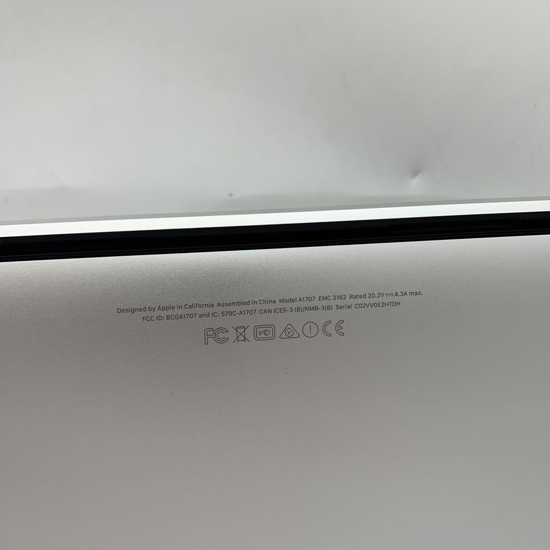 MacBook本体 Macbook Pro 2017 | 15.inch | 2000 GB SSD