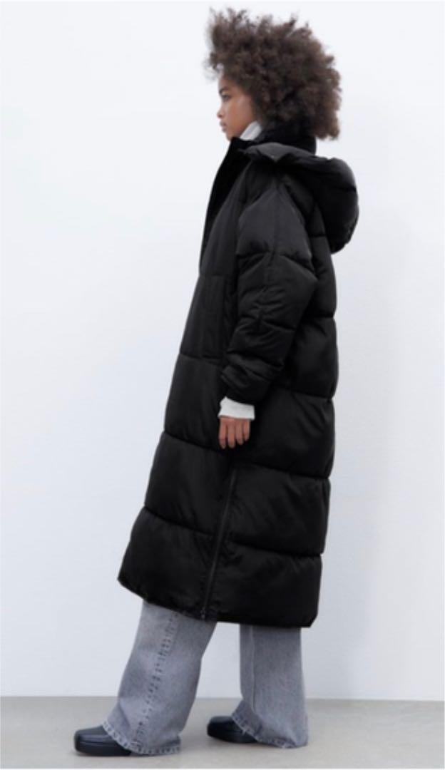 オンライン限定商品】 完売品‼️ZARA ロングコート ダウンジャケット オンライン限定商品】 完売品‼️ZARA ロングコート ダウンジャケット