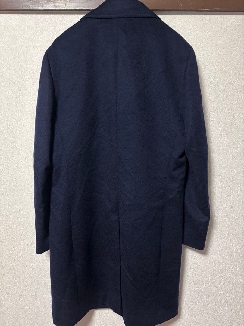 HILTON × COLOMBO ピュアカシミヤ100 チェスターコート ロング HILTON × COLOMBO ピュアカシミヤ100 チェスターコート ロング