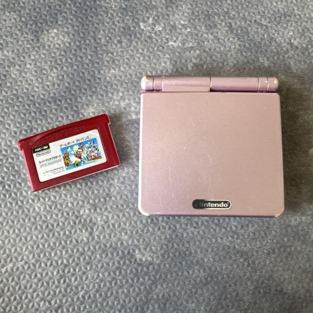 ゲームボーイアドバンス - Nintendo ジャンク品 ゲームボーイアドバンスsp パールピンク ゲームボーイアドバンス SP ピンク ジャンク