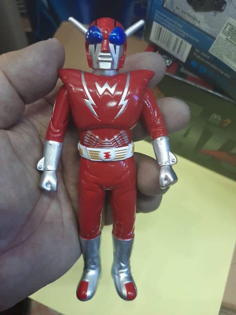 2体セット ヒーロー中国超人 インフラマン 15cm