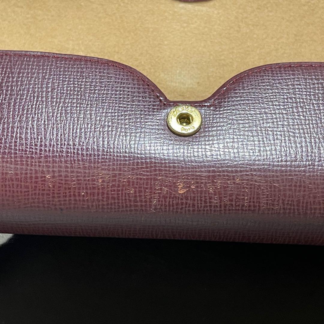 希少Cartier カルティエ マストライン　メガネケース　ハードケース