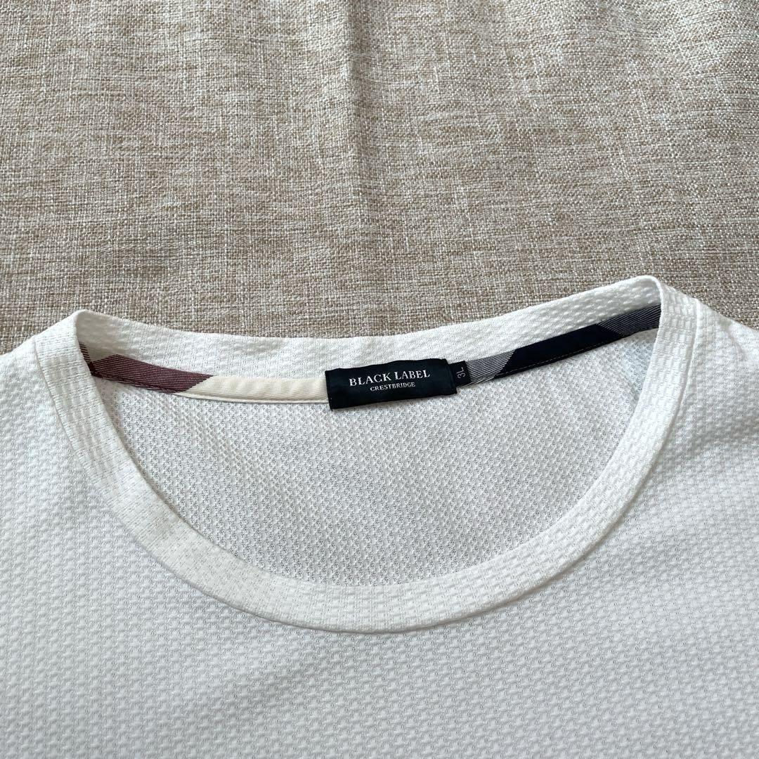 美品 ブラックレーベルクレストブリッジ CBチェック シア