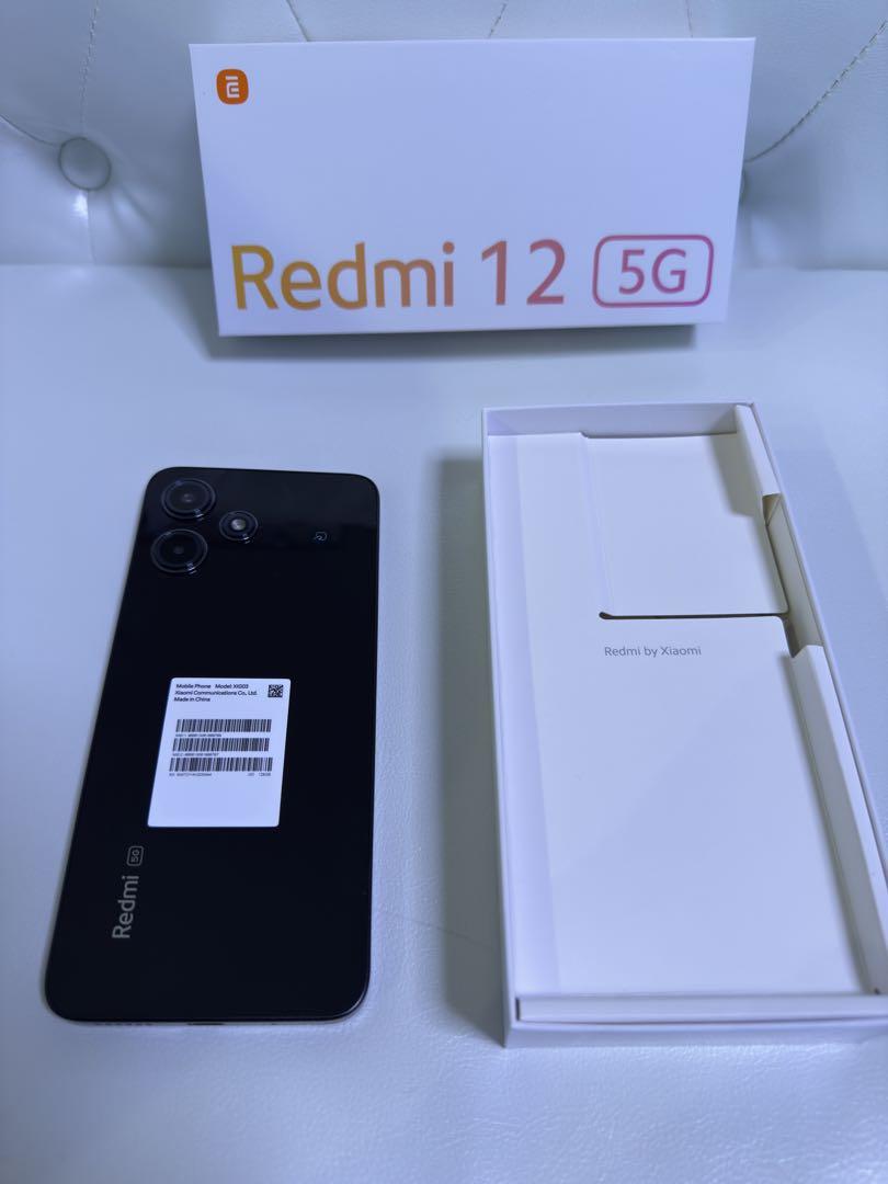 Xiaomi Redmi 12 5G 128GB ミッドナイト ブラック