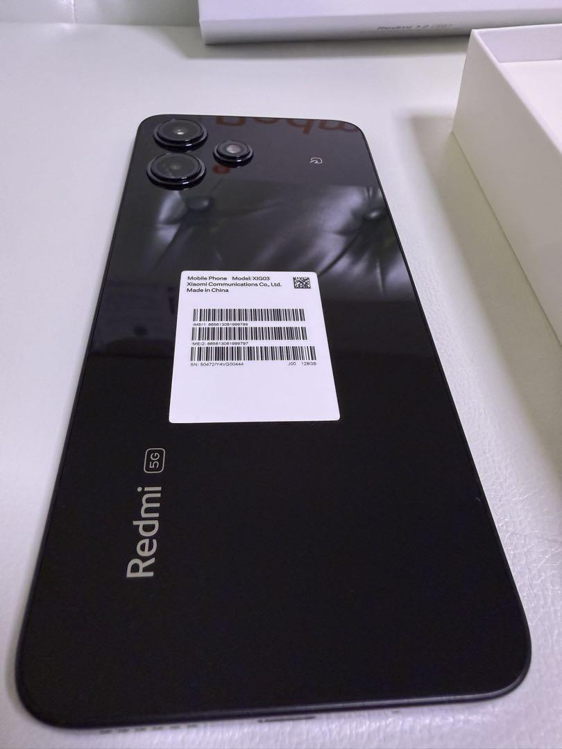 Xiaomi Redmi 12 5G 128GB ミッドナイト ブラック