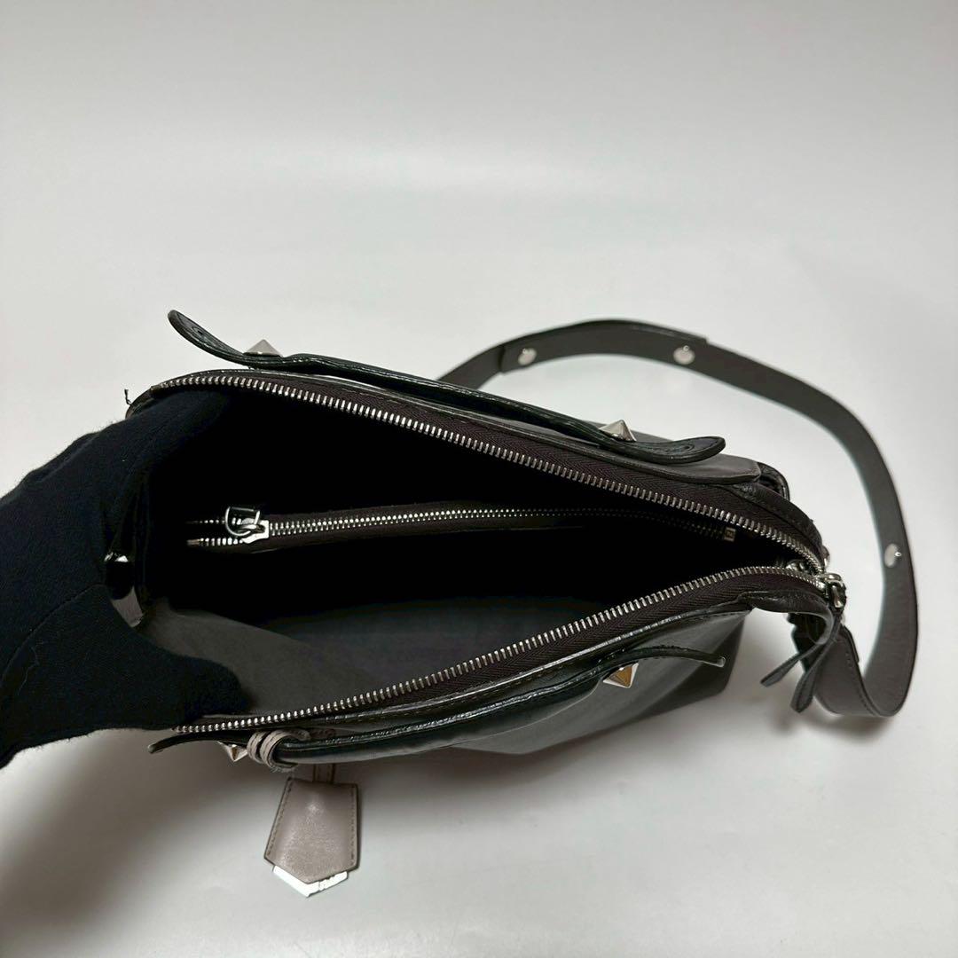 p39【極美品】保存袋付　フェンディ　バイザウェイ　ミディアム2wayショルダー
