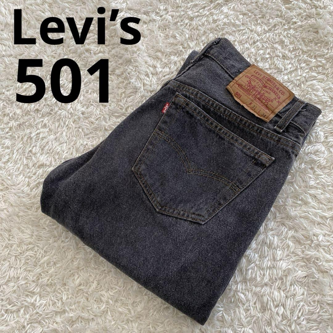 90s Levi's リーバイス 501 XX 先染めブラック USA製 90s Levi's リーバイス 501 XX 先染めブラック USA製