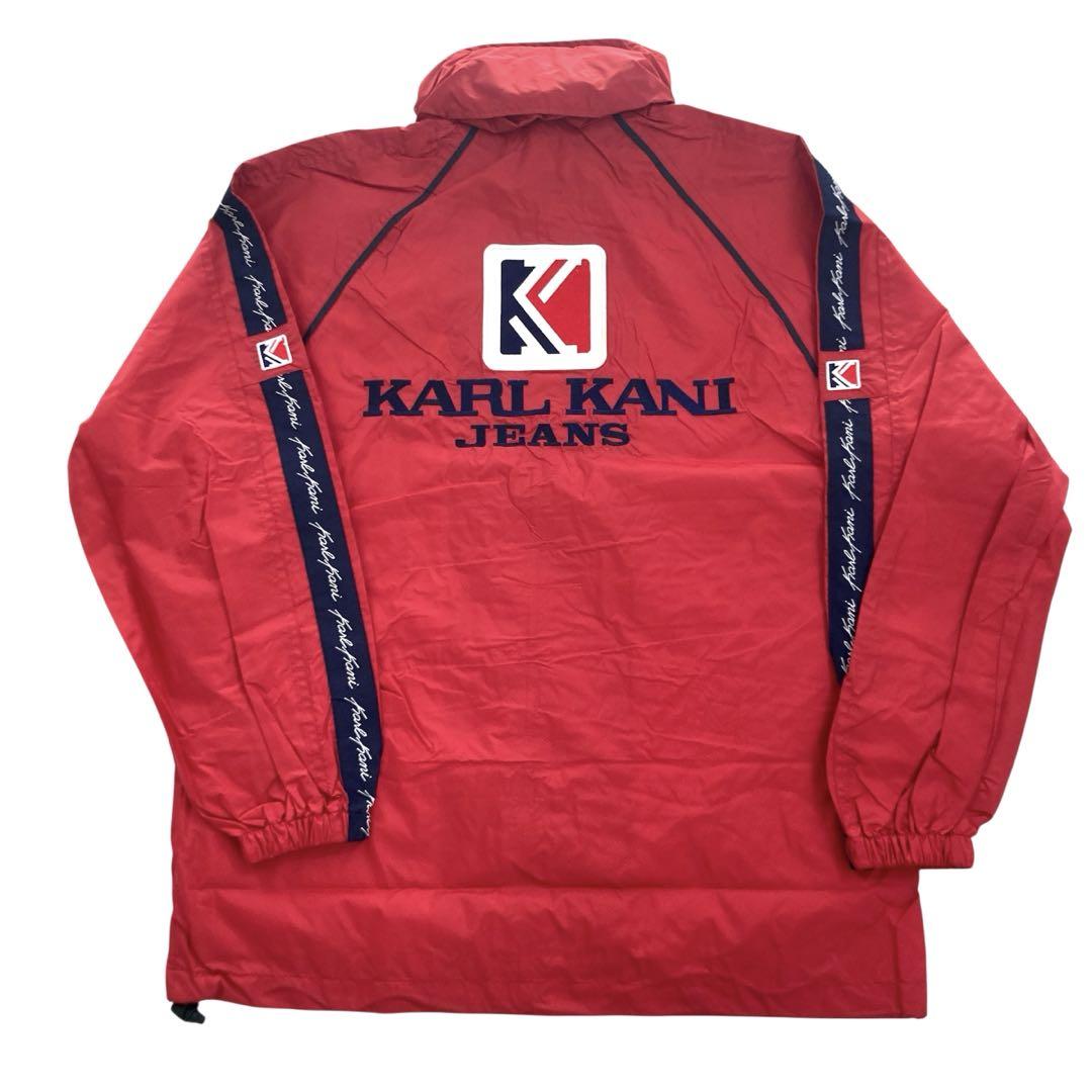 冬物SALE☆Karl Kani☆上下セット☆美品 Karl Kani 大きいサイズ メンズ KARL KANI 420Tマイクロタフタ