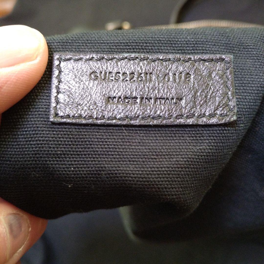 SAINTLAURENT IDコンバーチブル　2wayキャンバス素材トートバッグ