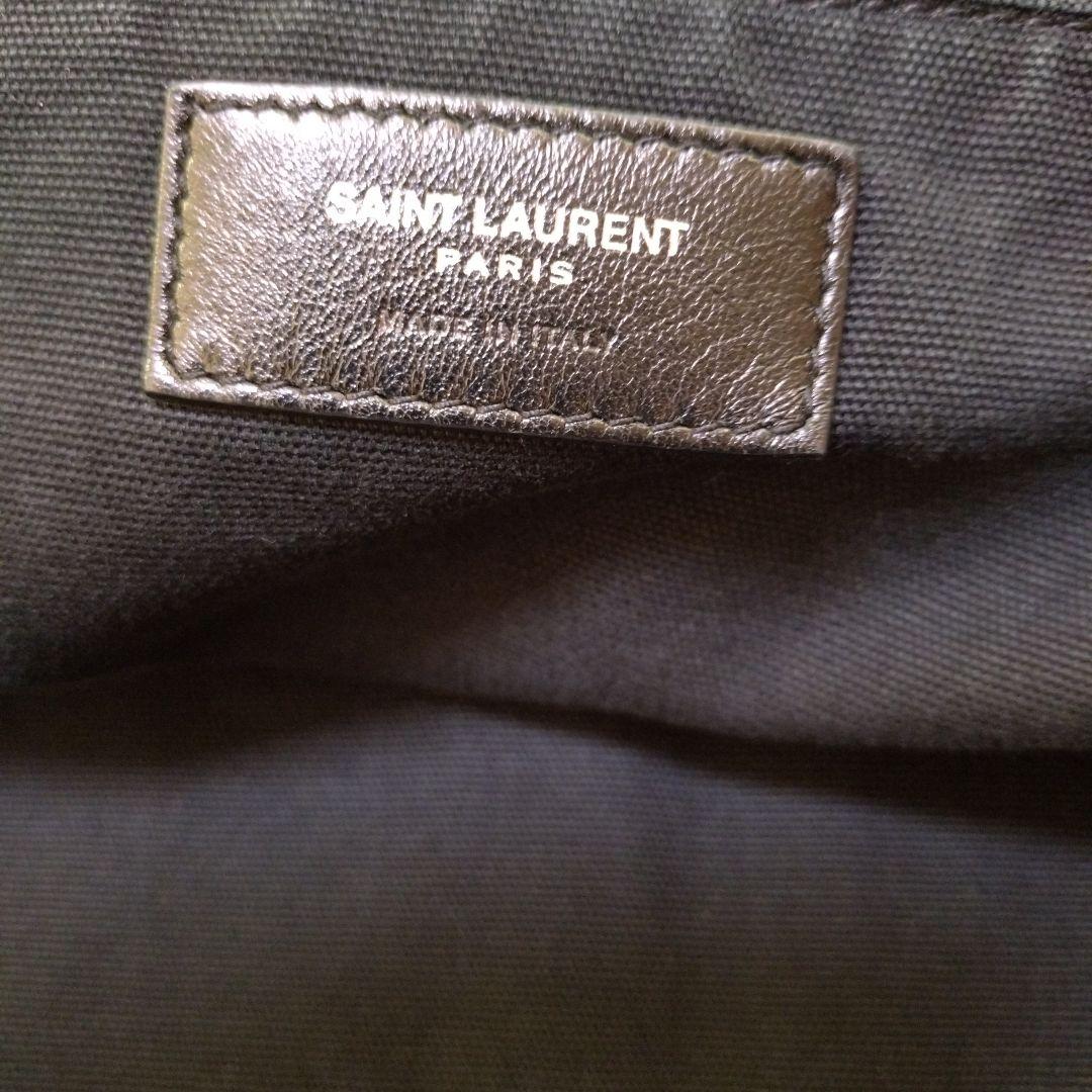 SAINTLAURENT IDコンバーチブル　2wayキャンバス素材トートバッグ