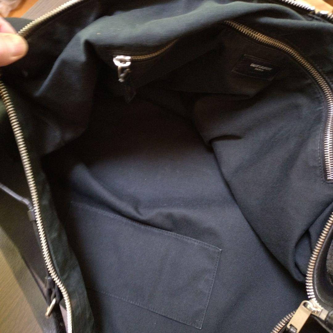 SAINTLAURENT IDコンバーチブル　2wayキャンバス素材トートバッグ