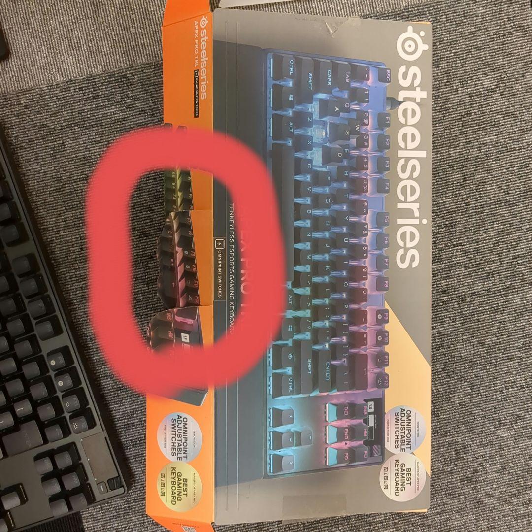 SteelSeries Apex Pro TKL キーボード