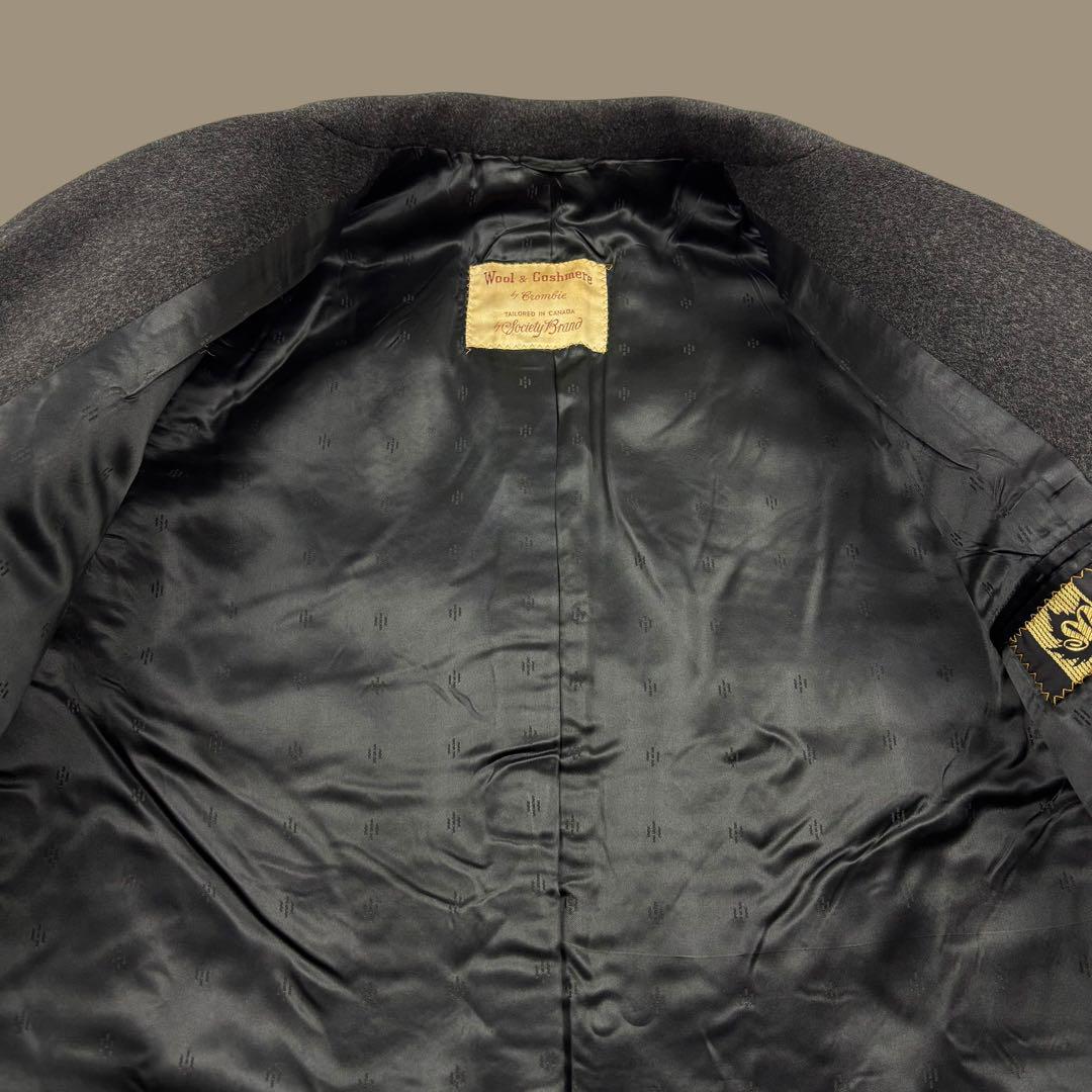 60s Morgan'sウールカシミヤ クロンビーコート ユニオンチケット付き