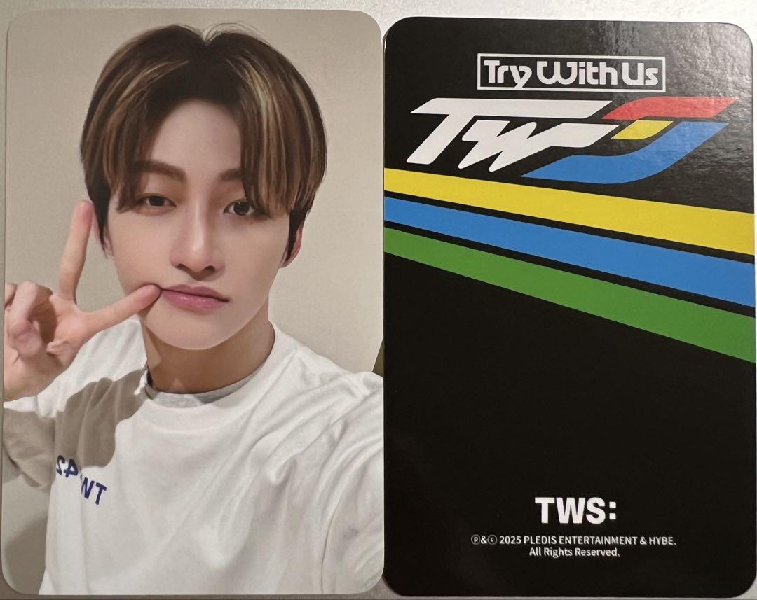 TWS 'TRY WITH US' POP-UP トレカ ジフン