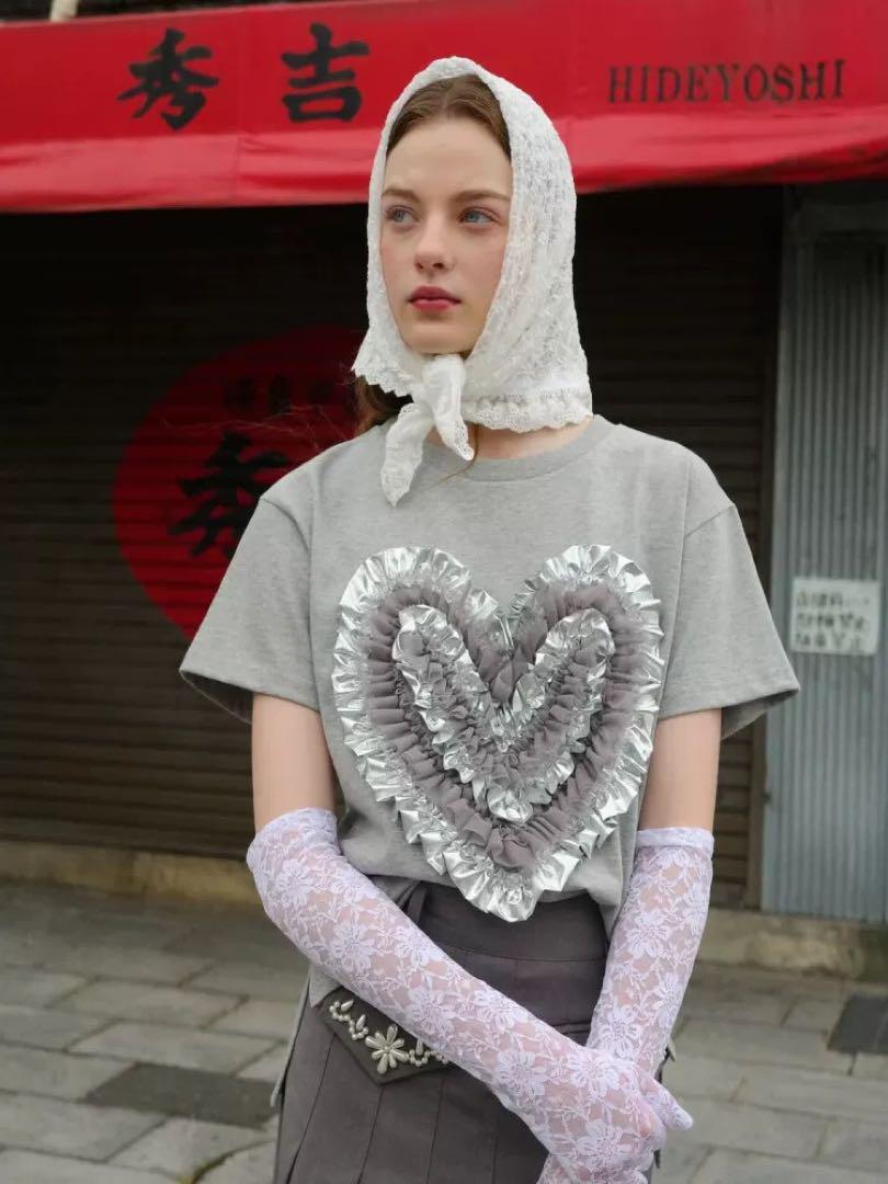 poppy あさぎーにょ　ハートスウェット poppy tokyo ハートスウェット あさぎーにょ