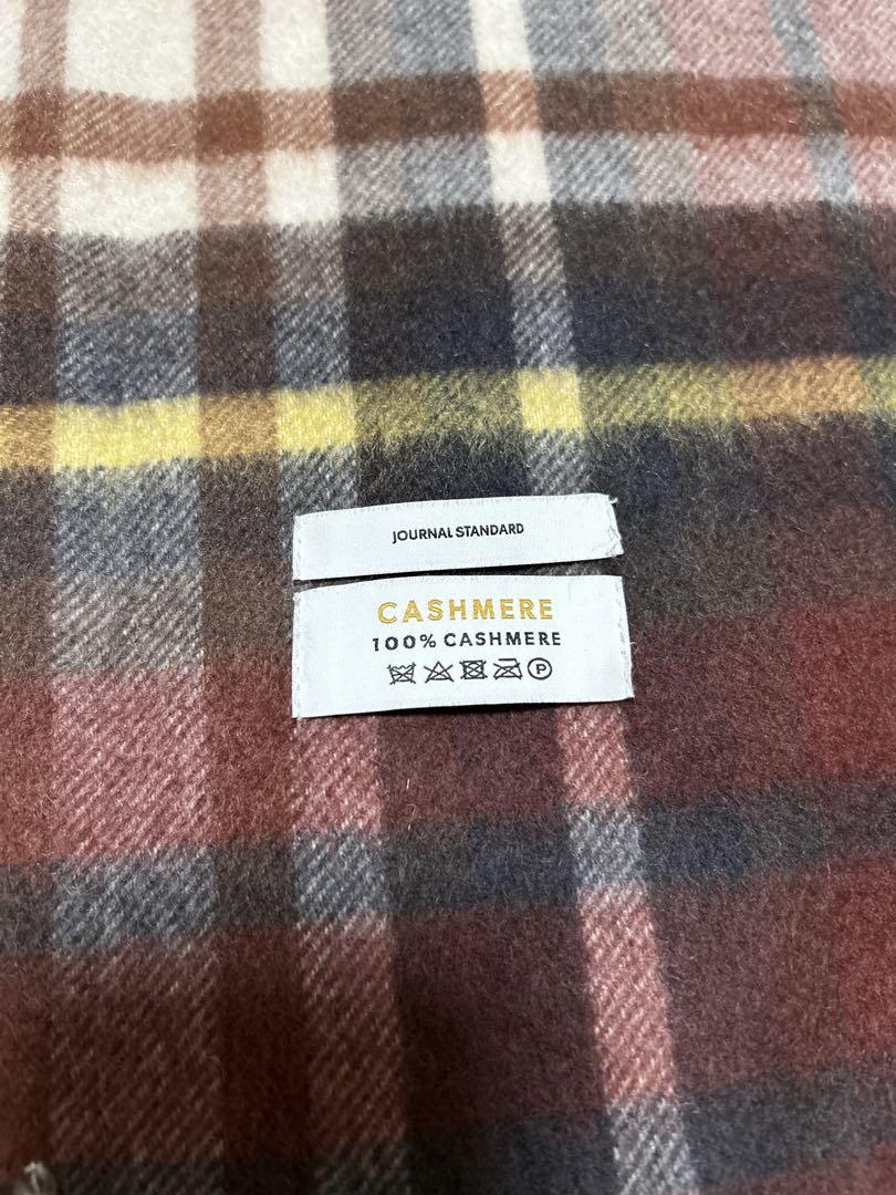 JOURNAL STANDARD 100% CASHMERE ストール