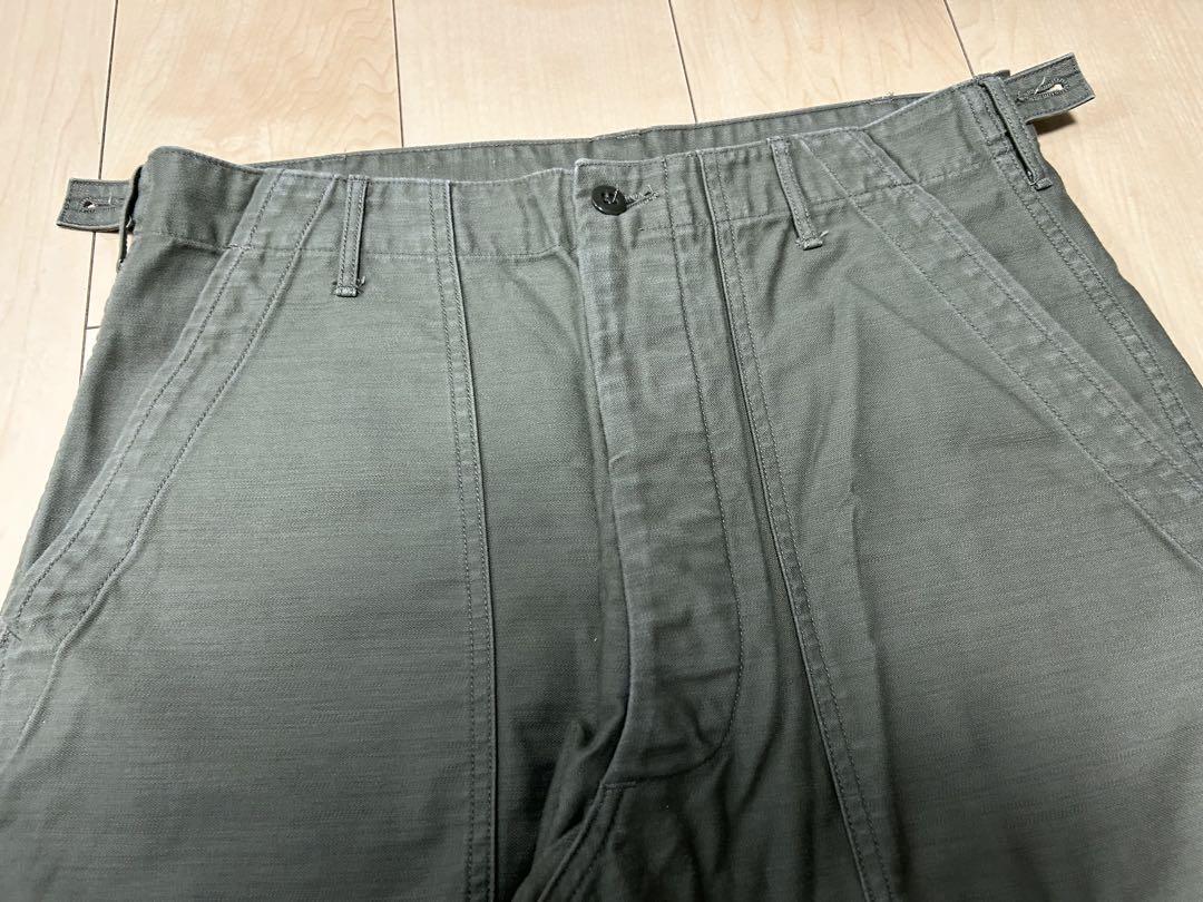 ワーカーズ WORKERS OD バックサテン ベイカーパンツ
