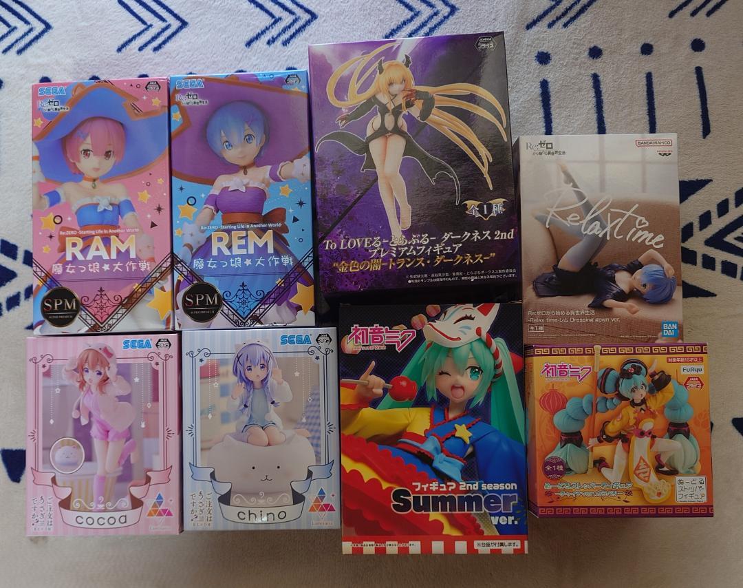 美少女フィギュア　プライズ　まとめ売り　未開封　14点セット！ 美少女フィギュアまとめて14体 未開封品