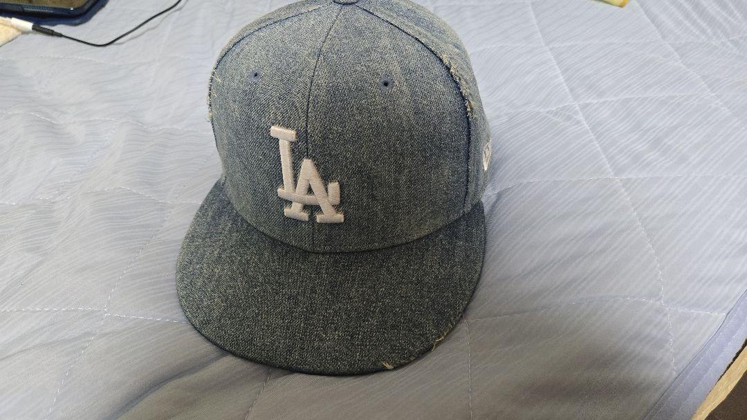 NEW ERA/59FIFTY Damaged Denim/キャップ