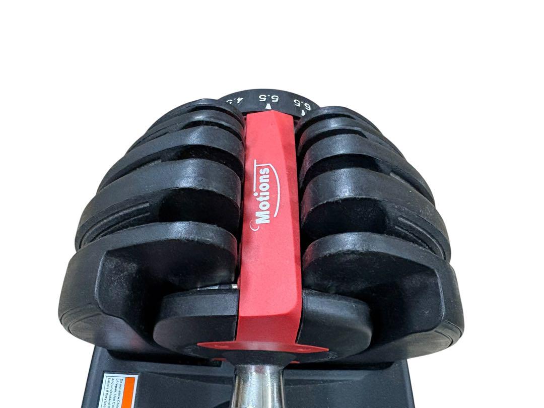 Motionsダイヤル式可変式ダンベル24Kg 2.5Kg〜24Kg ①