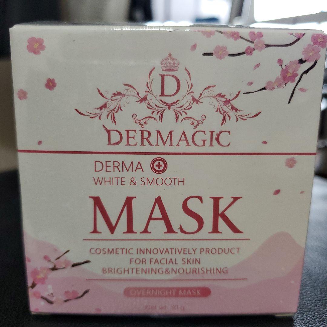 パック・フェイスマスク DERMAGIC DERMA WHITE & SMOOTH MASK Derma Sleeping Mask 桜の新パッケージも登場 - bihadasaisai