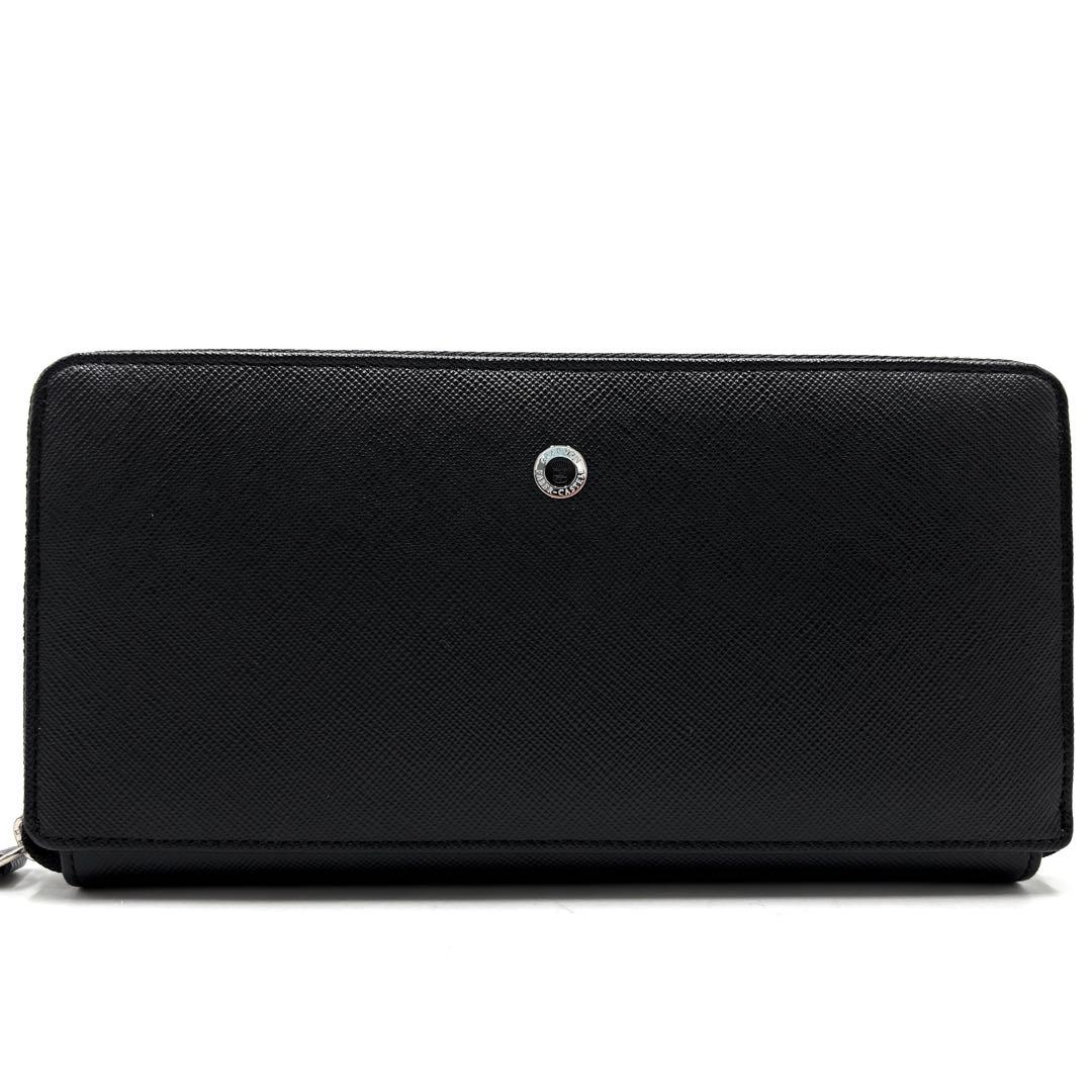 【未使用保管品】グラフフォンファーバーカステル 長財布 ラウンドジップ 黒