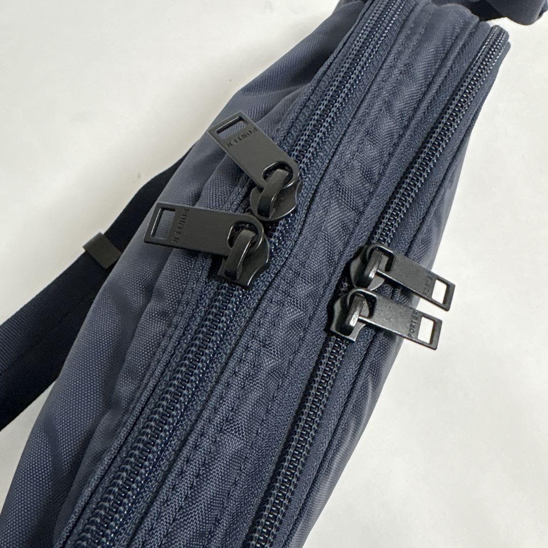 PORTER　ポーター　フラッシュ　ボディバッグ　サコッシュ　ネイビー