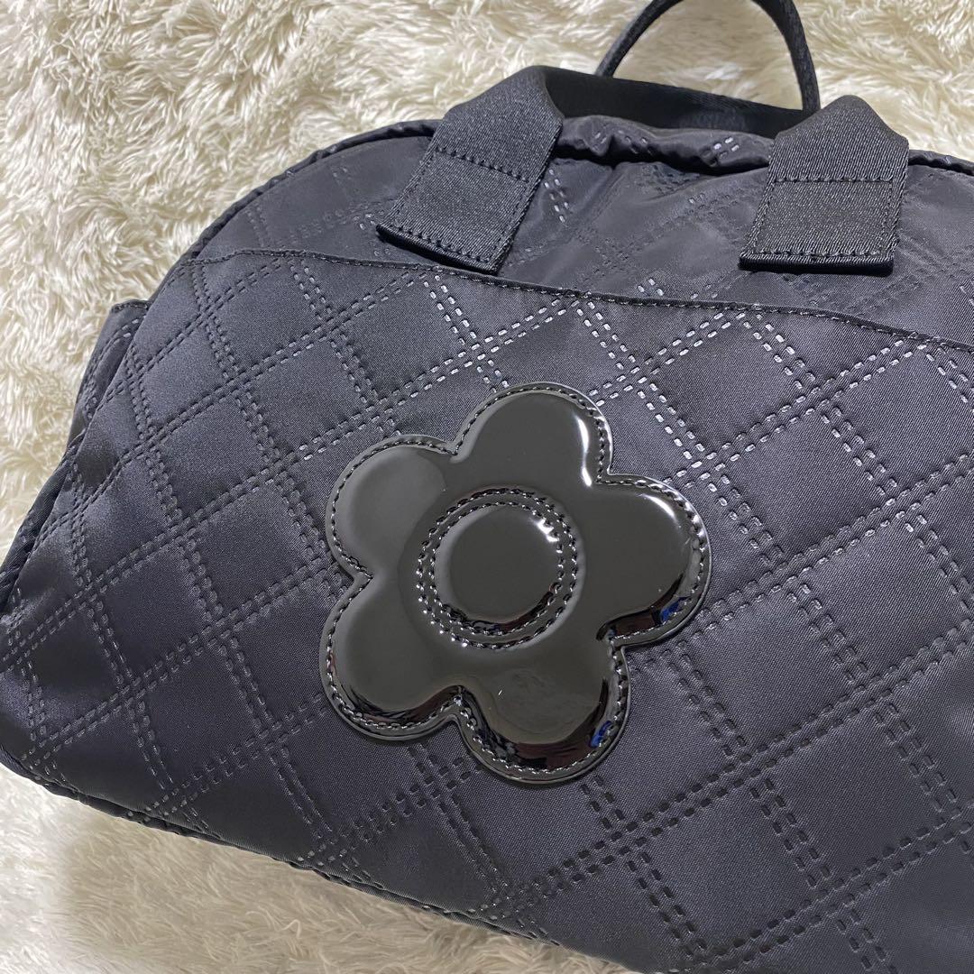 新品✨マリークワント ピンソニックキルトデイジー2WAYボストン