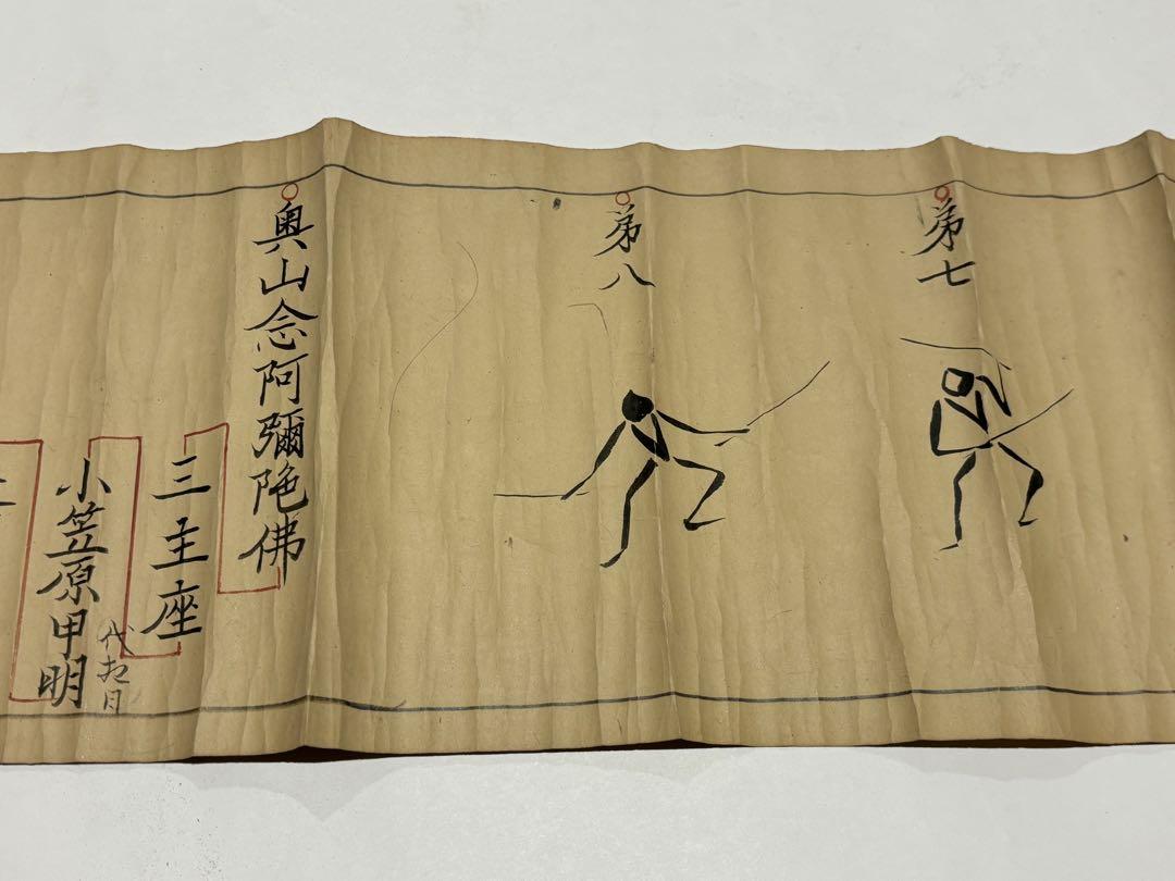 大人気定番商品 疋田流二刀 小太刀虎乱之目録」寛永十九年 写本 1巻|疋田陰流 その他