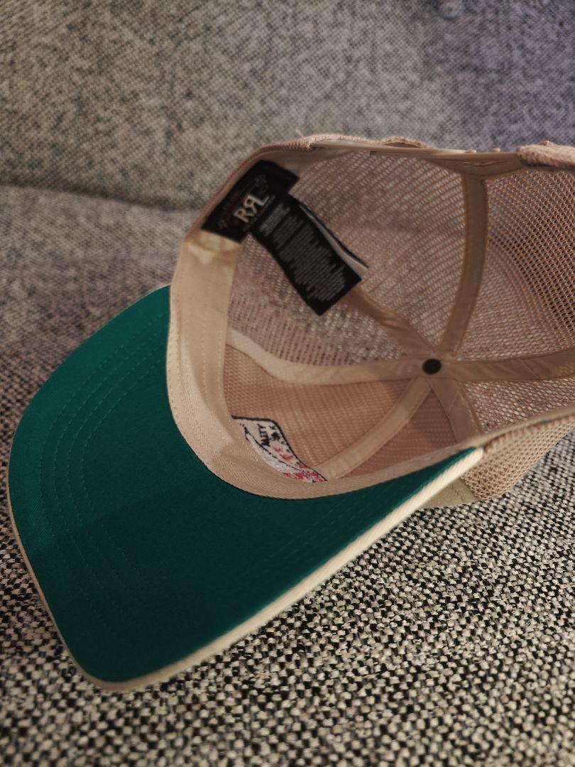 DOUBLE RL メッシュキャップ RRL Factory seal 野球帽子 帽子