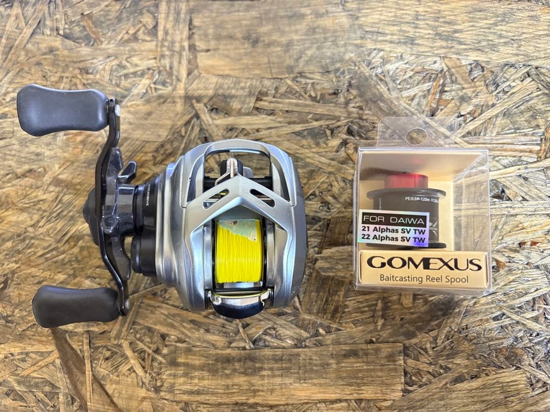 Daiwa 21アルファス SVTW 800XHL スプールセットDAIWA
