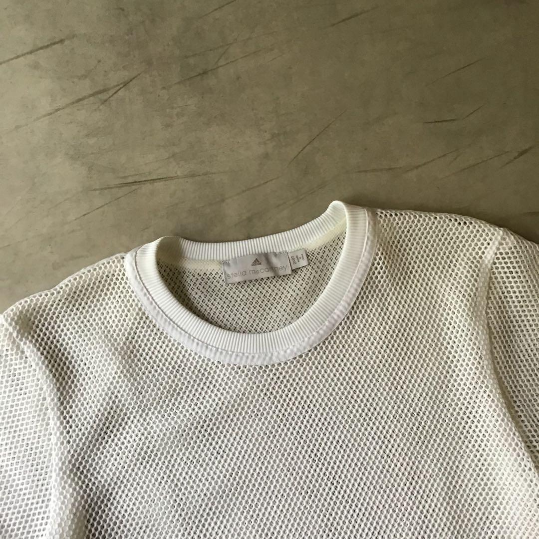 【希少】adidas Stella McCartney Tシャツ　メッシュ