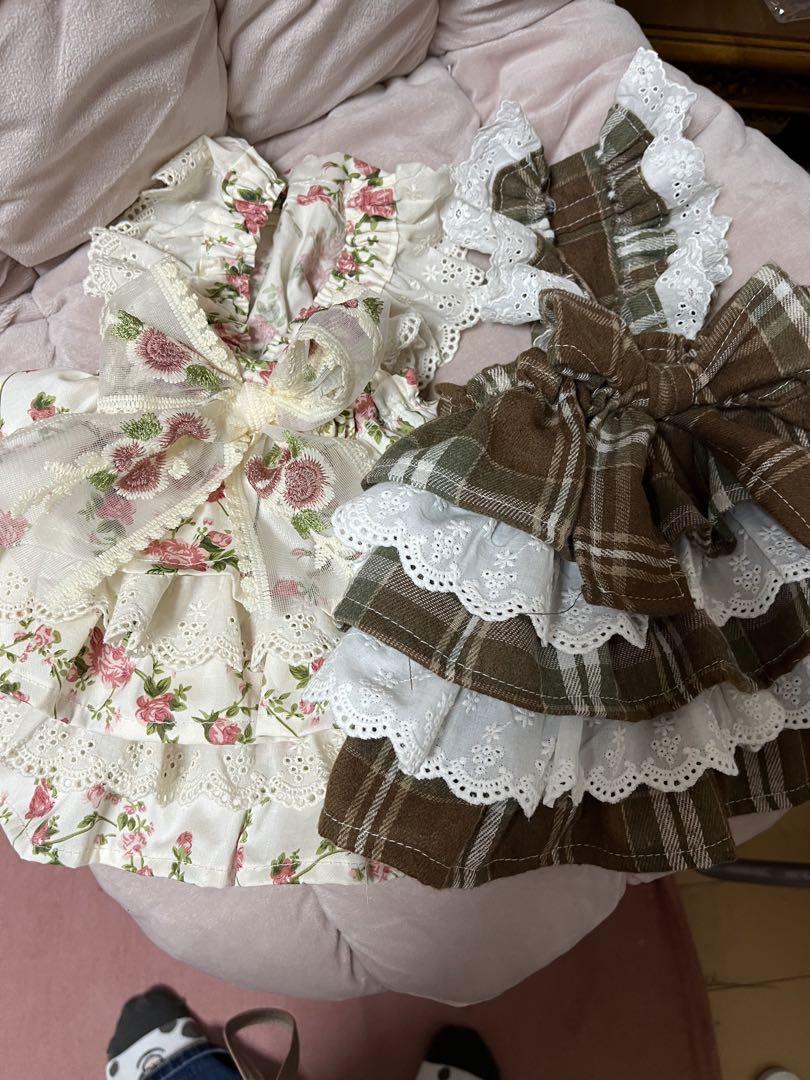 めぐみのこ犬服ハンドメイドワンピース