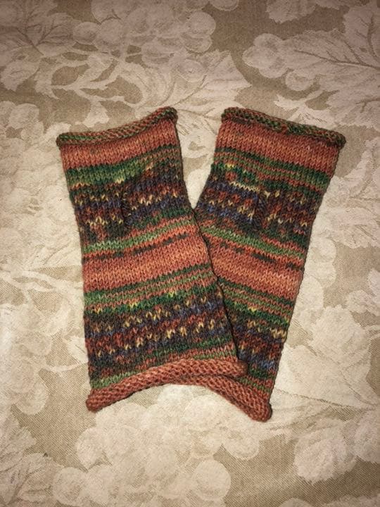 メルカリ もぐらグラブ 手編みハンドウォーマー ファッション