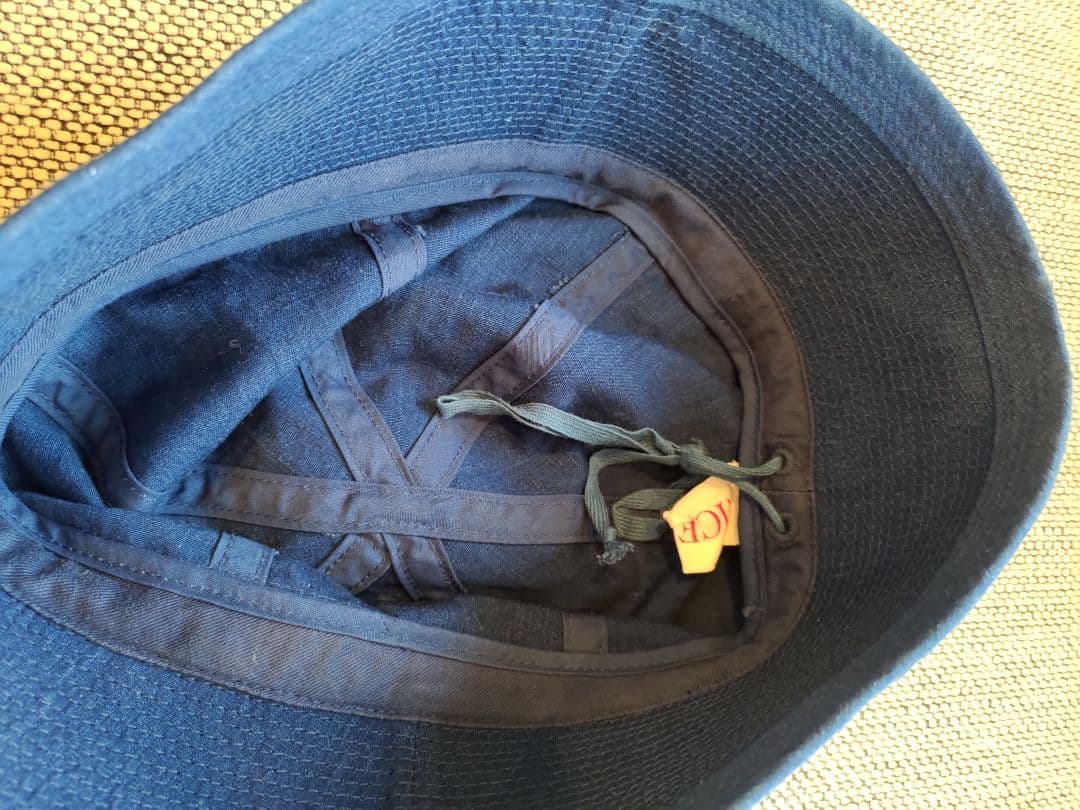 NICENESS FISCHER ハット 青 NICENESS FISCHER ハット 青