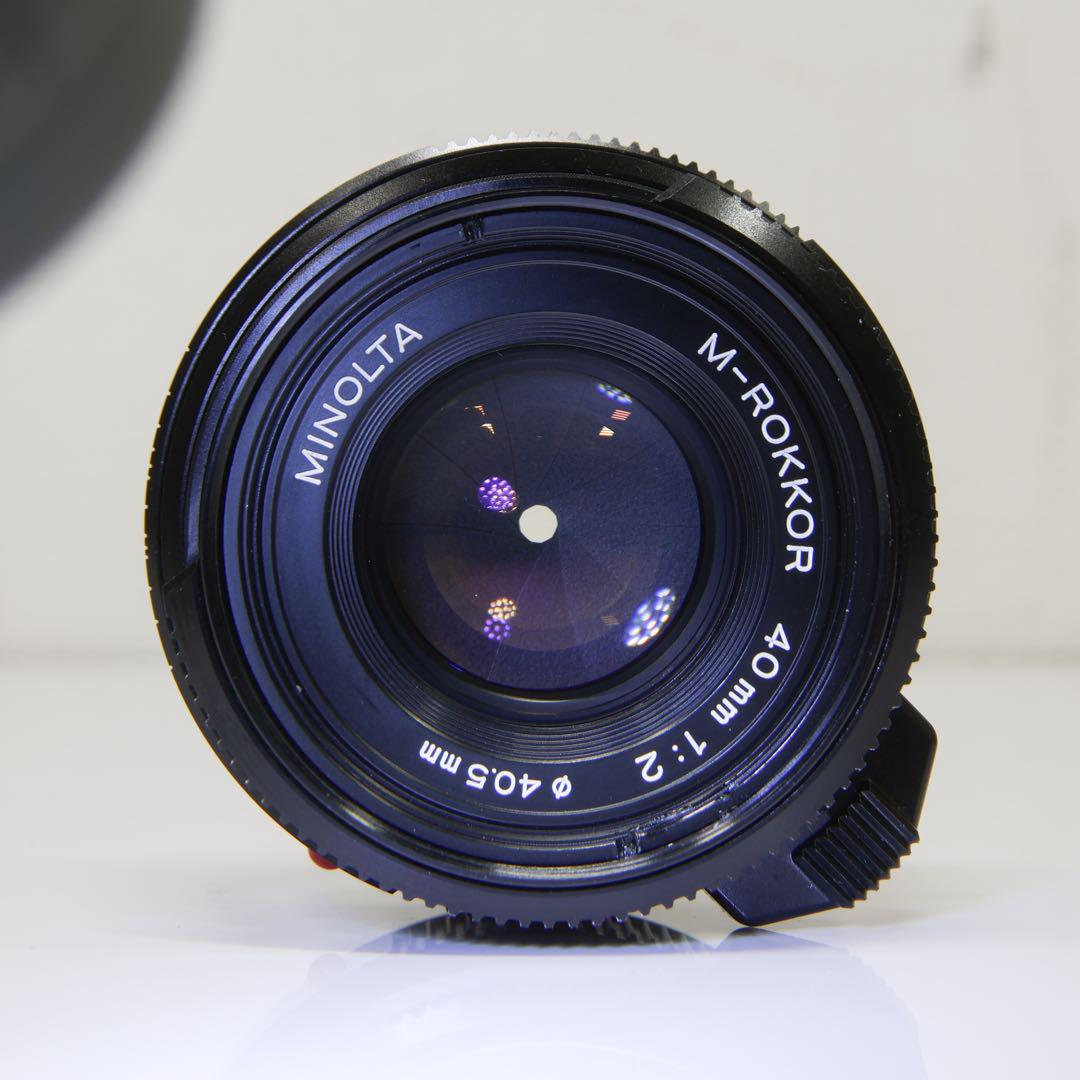 ミノルタ M-ROKKOR 40mm f2 Mマウント