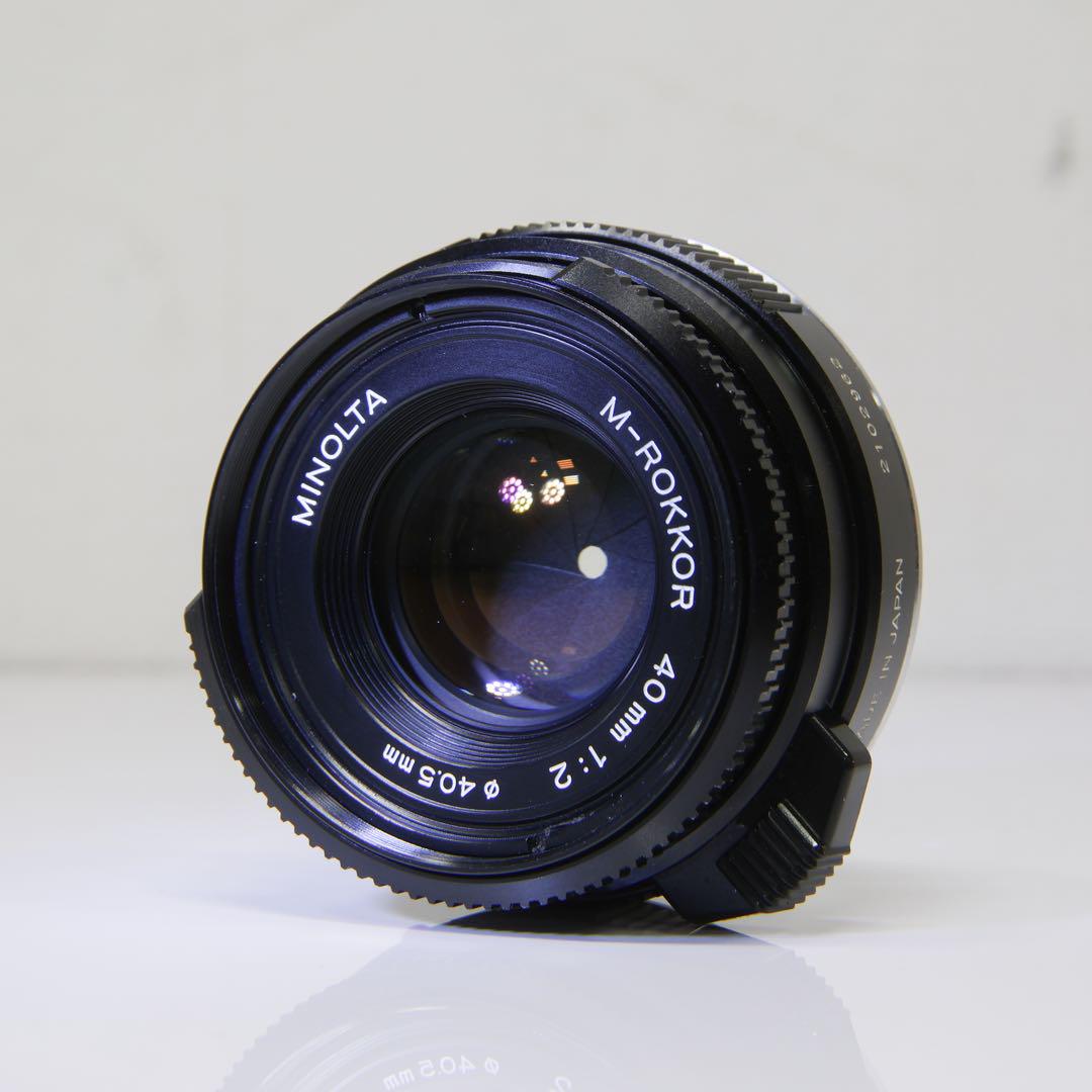 ミノルタ M-ROKKOR 40mm f2 Mマウント