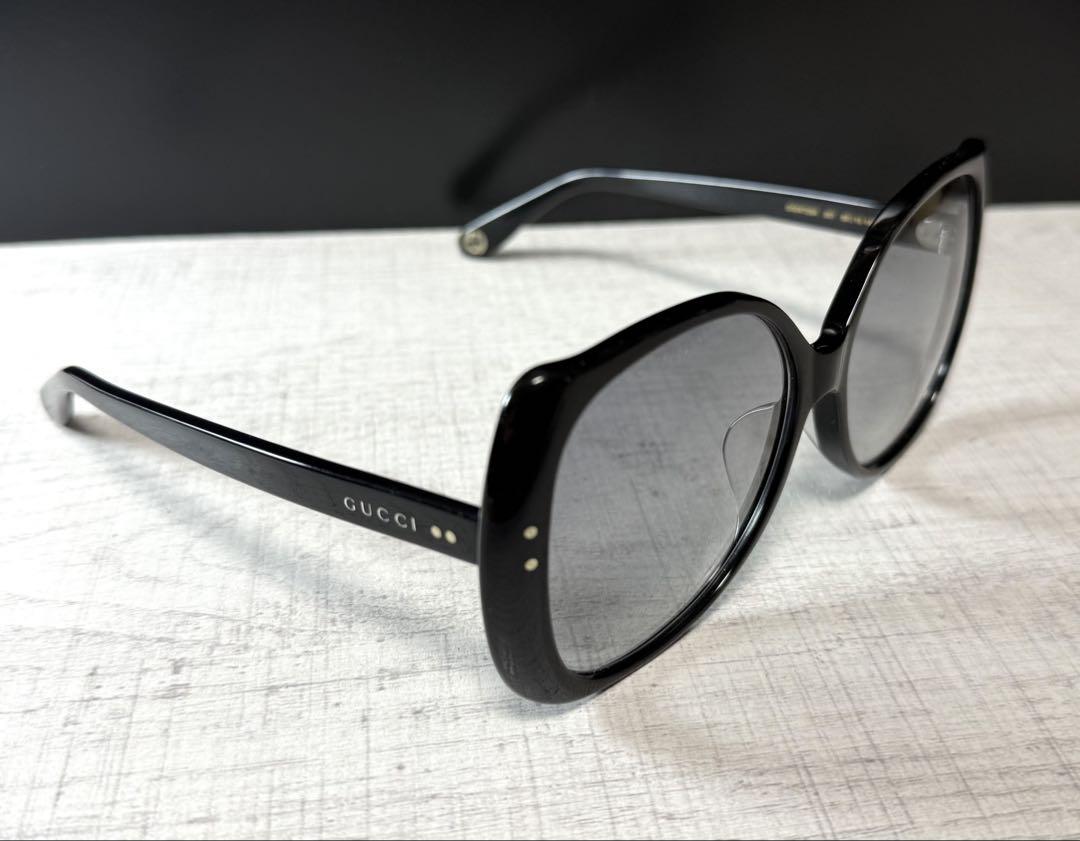 ☆GUCCI グッチ GG0472SA BIGフレーム サングラス - メルカリ