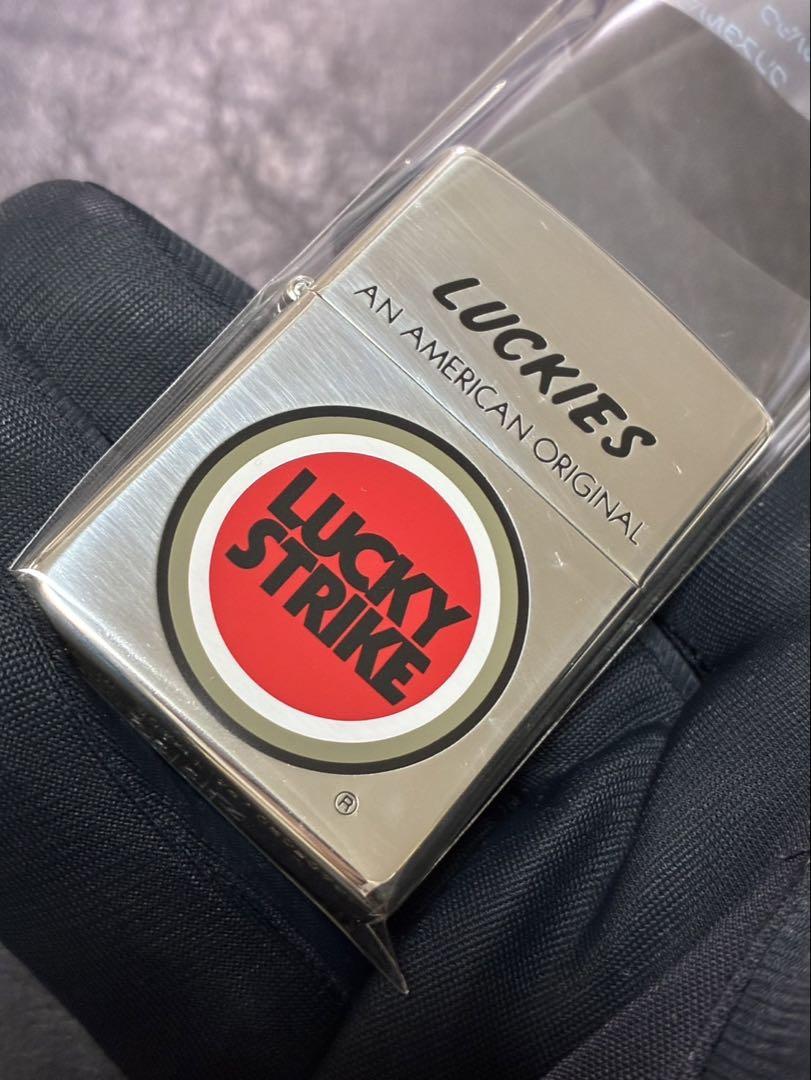 ラッキーストライクZIPPO 1995年製 zippo ラッキーストライク ヴィンテージ 限定品 希少モデル 1995