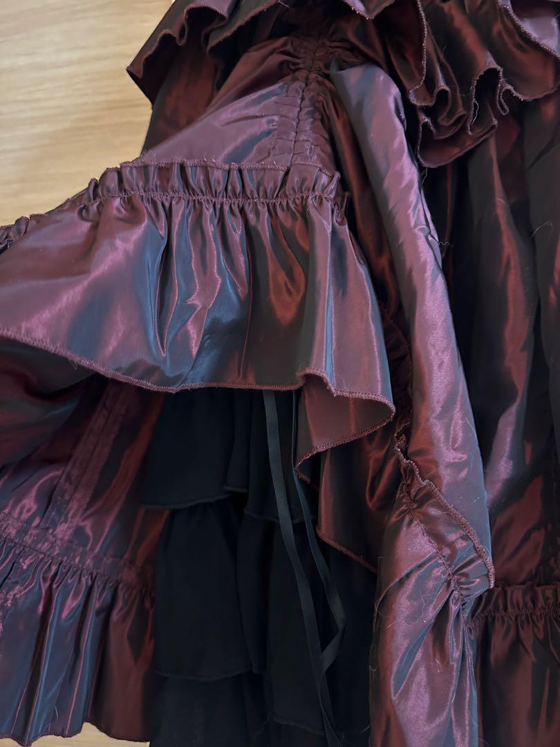 atelier pierrot バッスルコルセットワンピース 赤