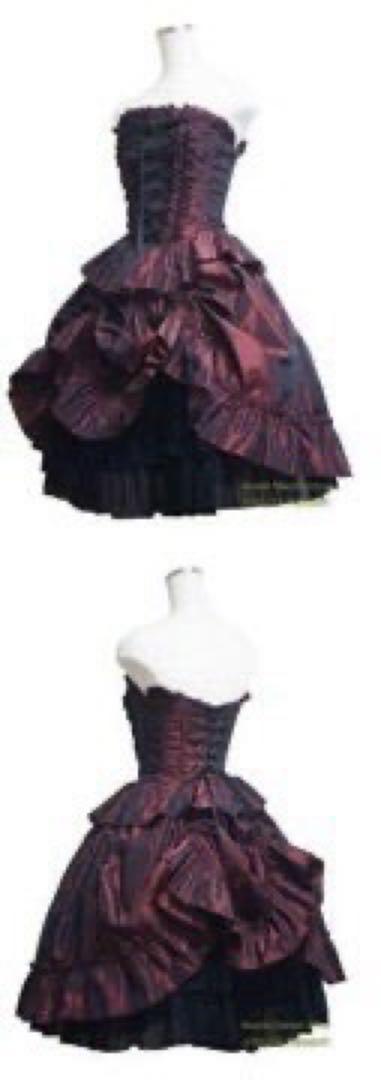 atelier pierrot バッスルコルセットワンピース 赤