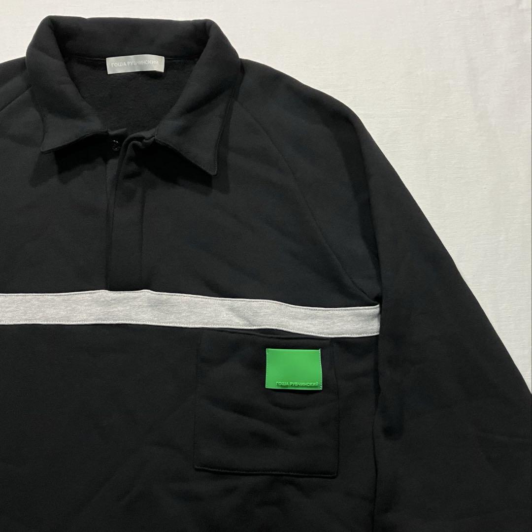 美品 Gosha Rubchinskiy ゴーシャ スウェット ポロシャツ