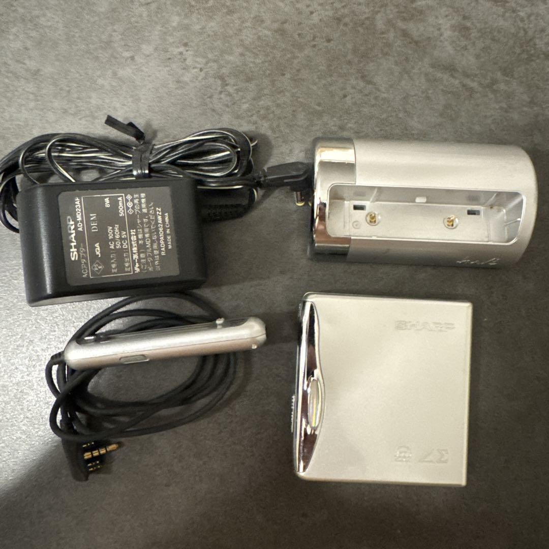 SHARP MDプレーヤー MD-DS55 ジャンク品 Yahoo!オークション - 【ジャンク】シャープ MDプレーヤー MD